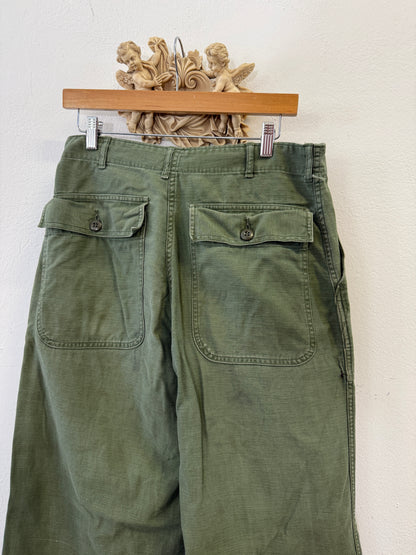 Vintage Og 107 Us Army Fatigue Pants “W31”