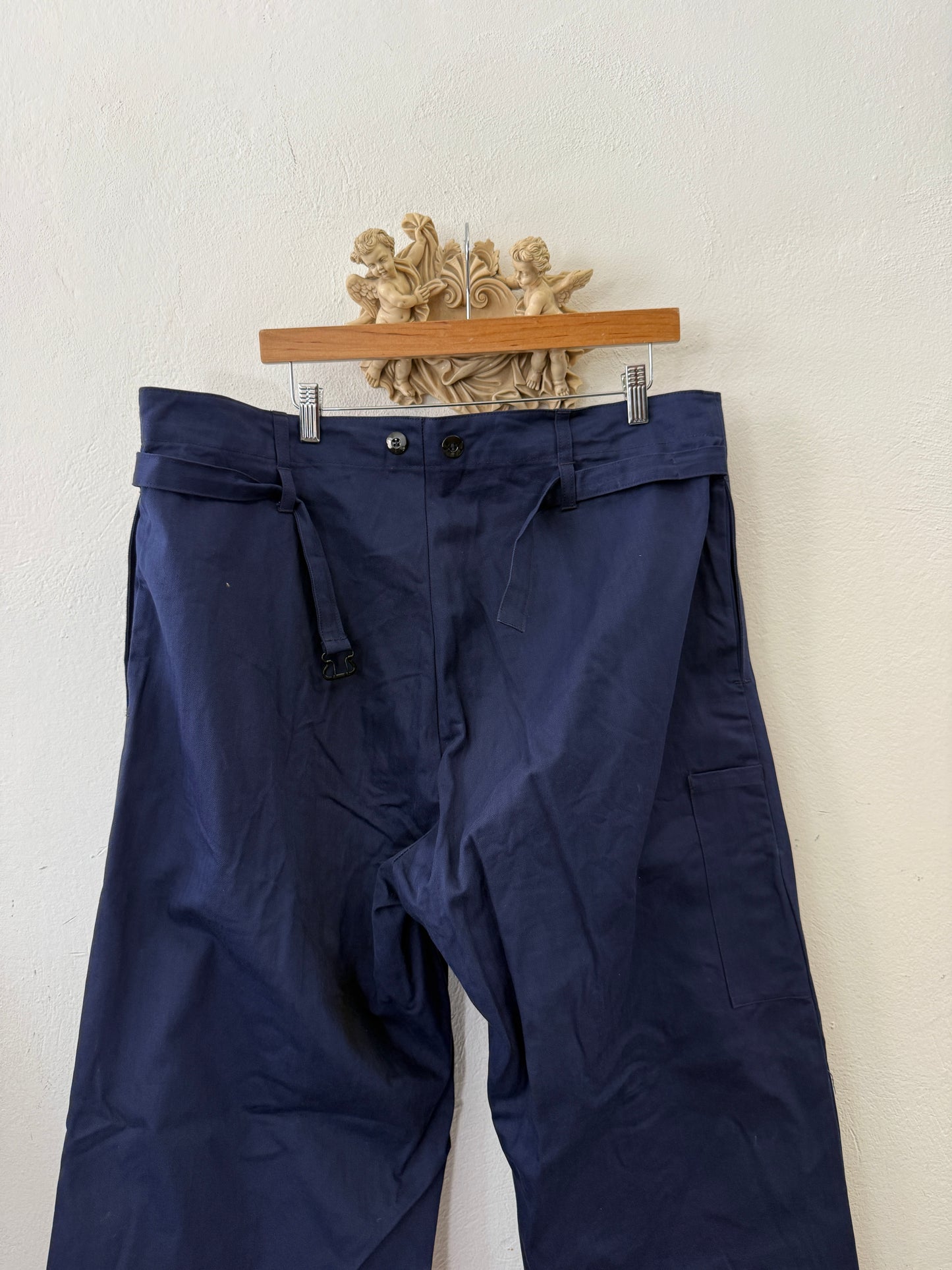 Vintage German Army Work Pants HBT “W38”