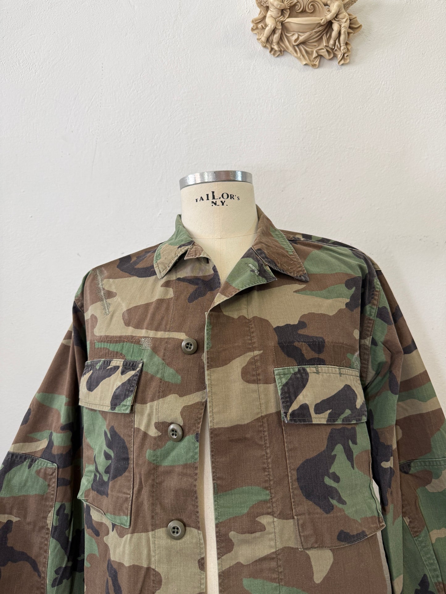 Vintage Ripstop Woodland Us Army Jacket “L/XL”