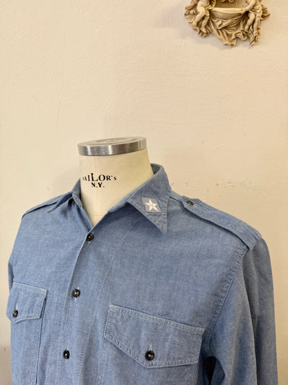 Vintage 90’s Italian Navy Shirt “M”
