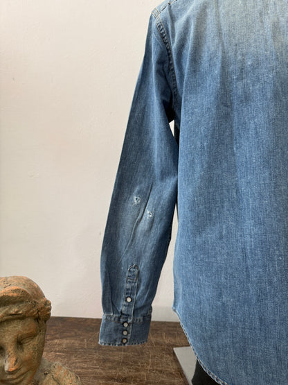 Western “Jeckerson” Denim Shirt - S, M, L