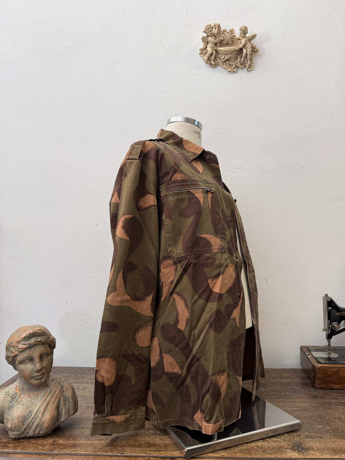 Vintage Hungarian Army Camo Jacket “L”