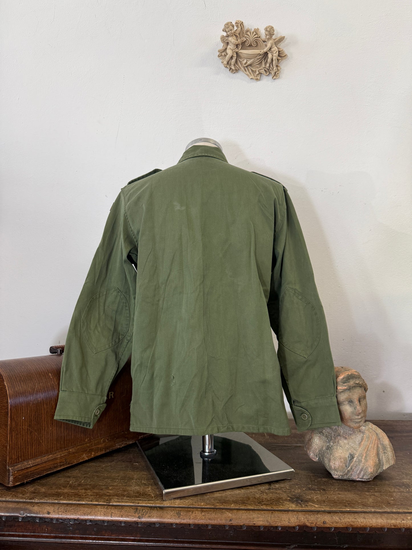 Vintage Spanish Army Shirt “M/L”