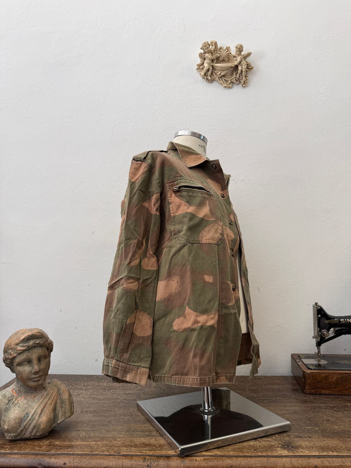 Vintage Hungarian Army Camo Jacket “M”