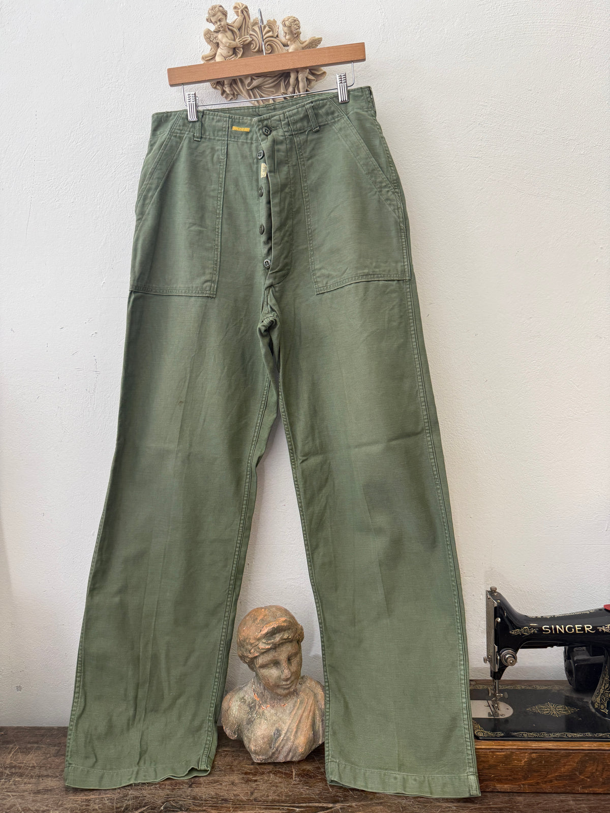 Vintage Og 107 Us Army Fatigue Pants “W32”