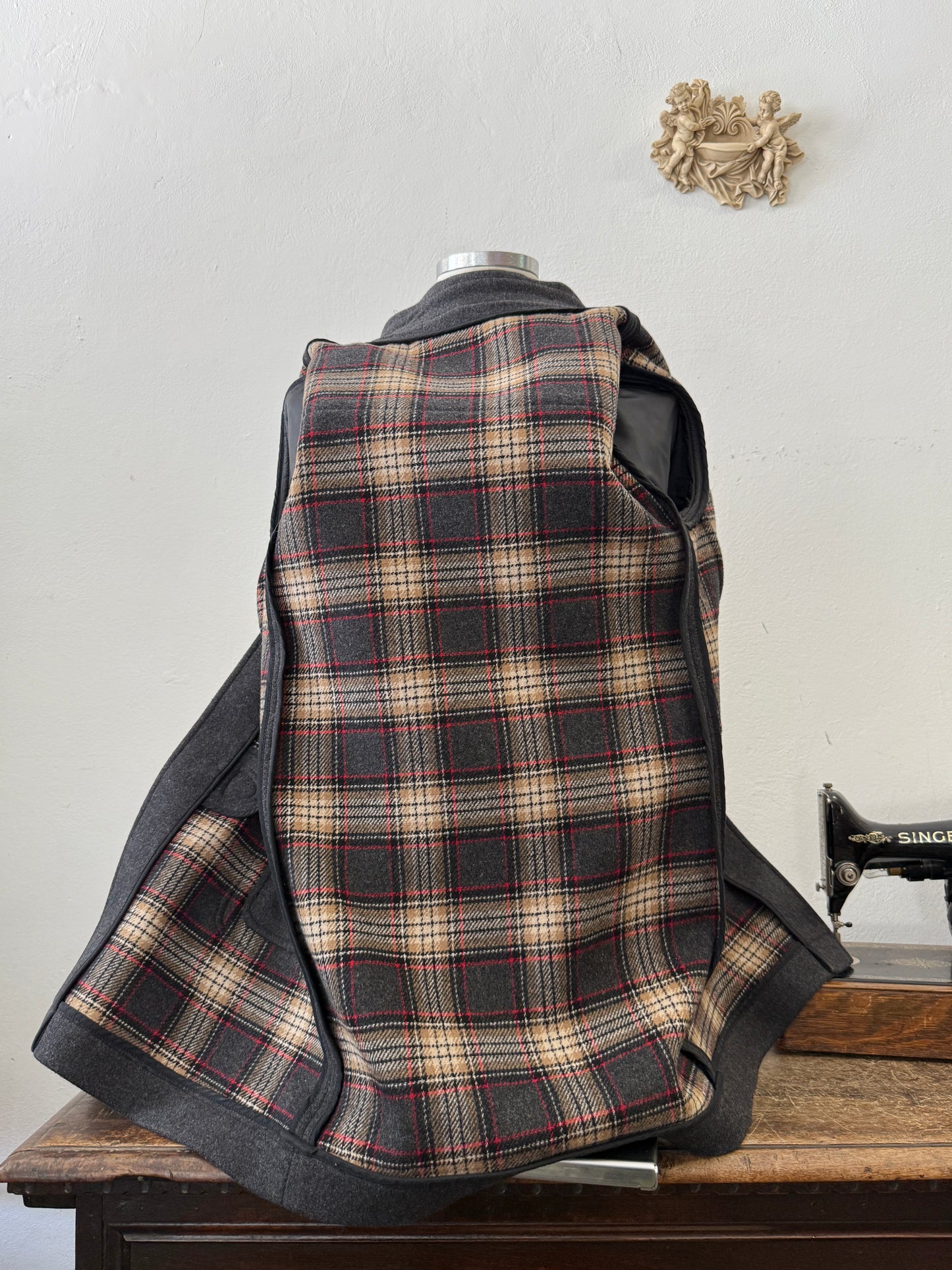 Vintage Wool Coat Made in Italy “M”