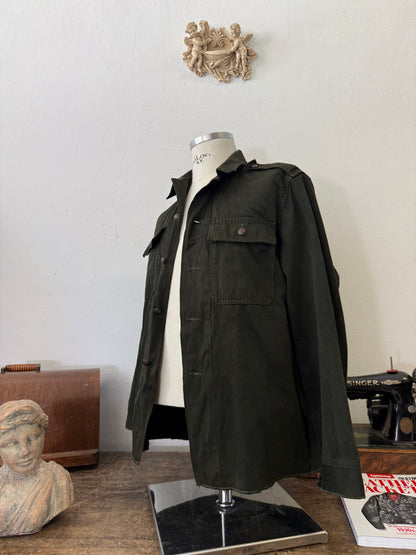 Vintage 80’s Faded Hungarian Army Shirt “S/M”