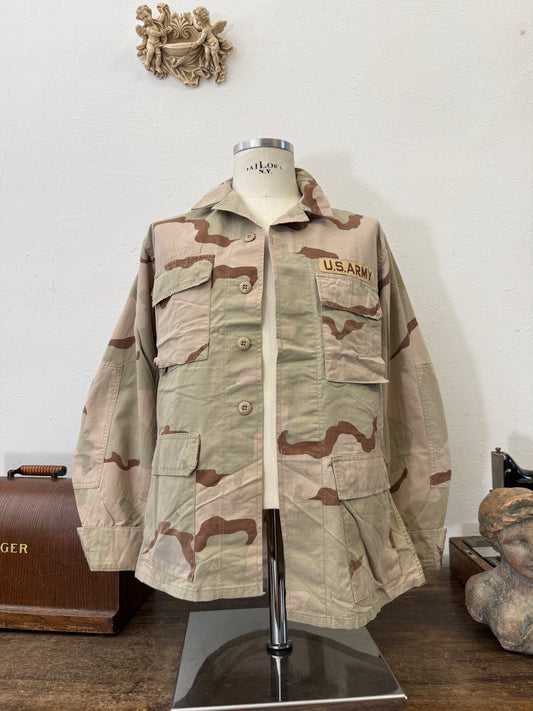 Vintage BDU Camo Jacket Ripstop US Army “M”