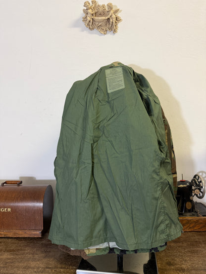 Vintage Woodland Field Jacket M65 Us Army “XL”