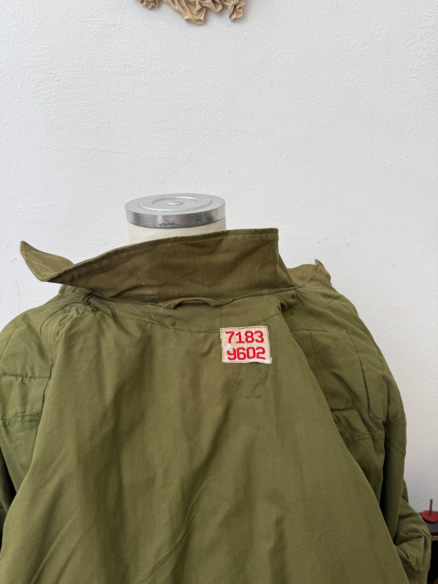 Vintage Danish Army Jacket HBT “M/L”