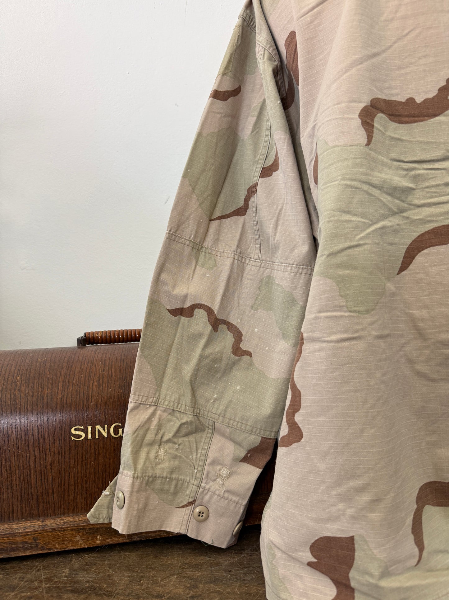 Vintage BDU Camo Jacket Ripstop US Army – XL