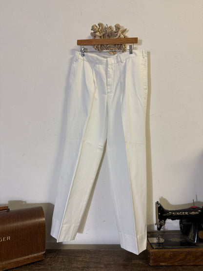 Deadstock Italian Navy Pants “W35”