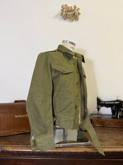 Vintage 50’s Selvedge British Army Jacket “S”