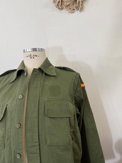 Vintage Spanish Army Shirt “M/L”