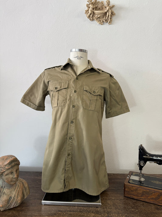 Vintage Italian Army Shirt “S/M”