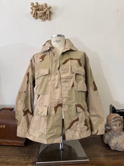 Vintage BDU Camo Jacket Ripstop US Army “M”