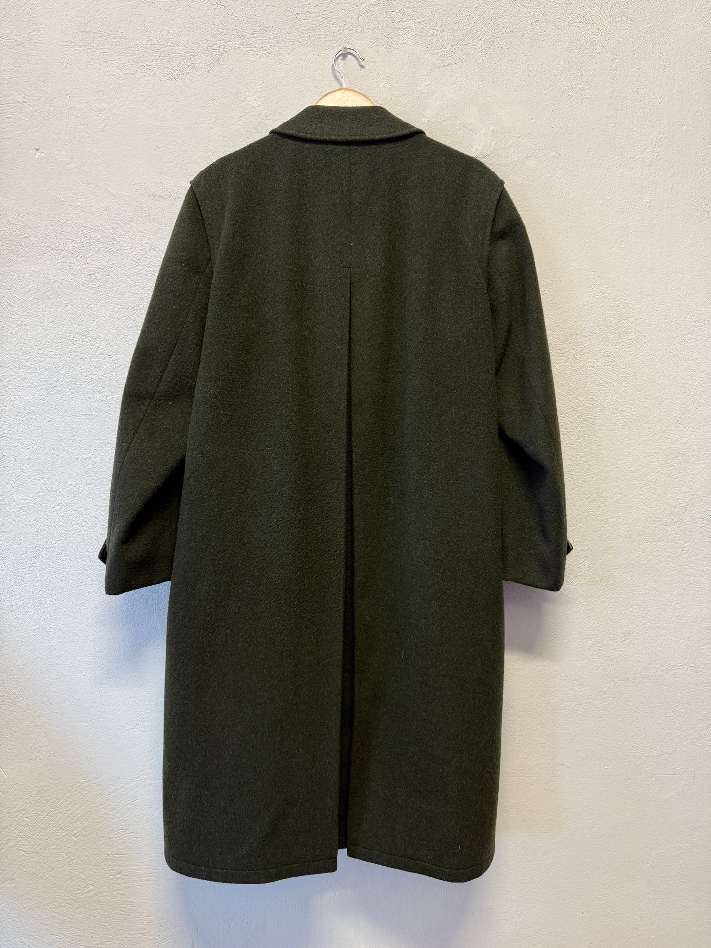 Vintage 80’s Loden Coat “L”