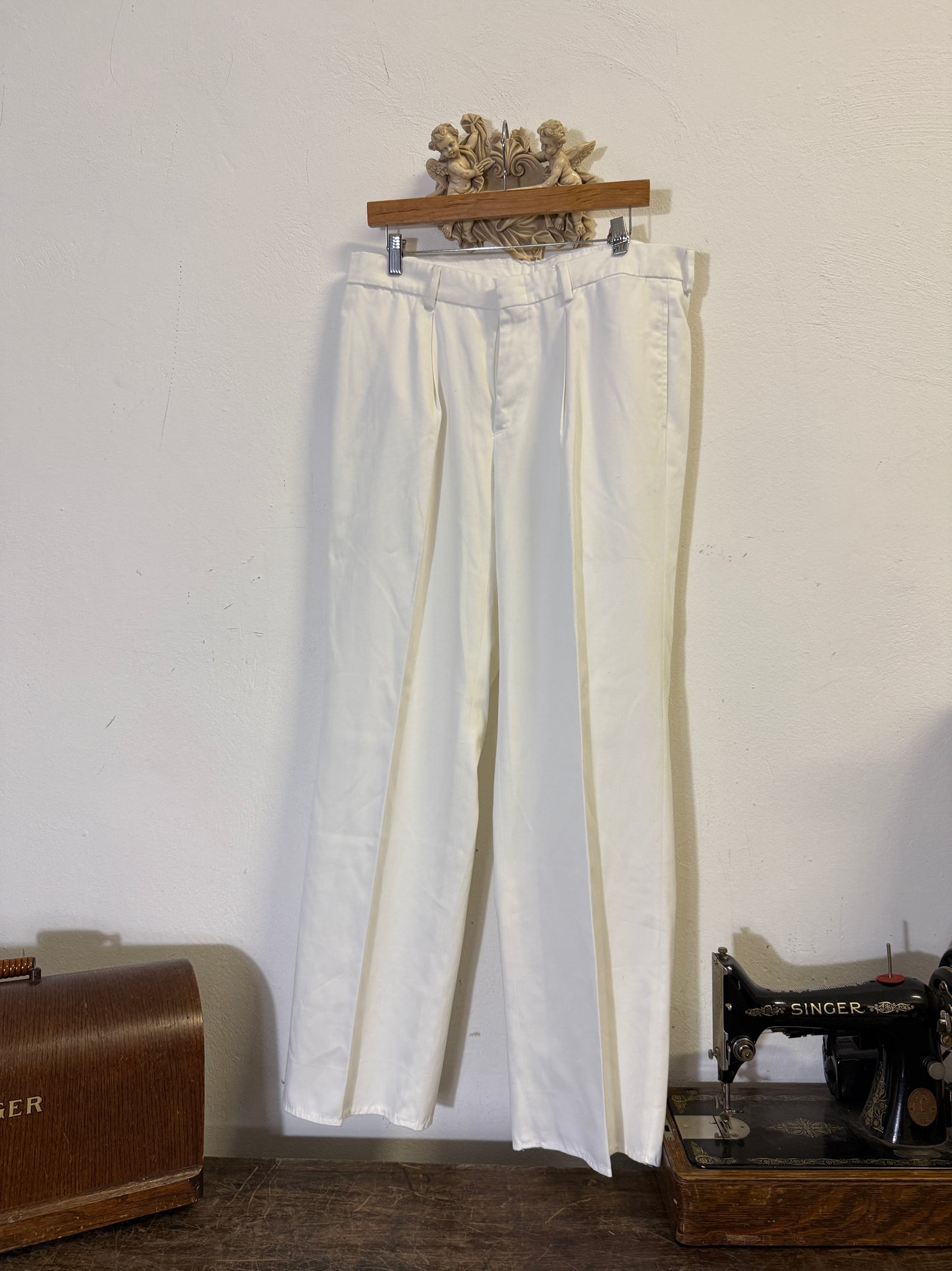 Vintage Italian Navy Pants “W35”