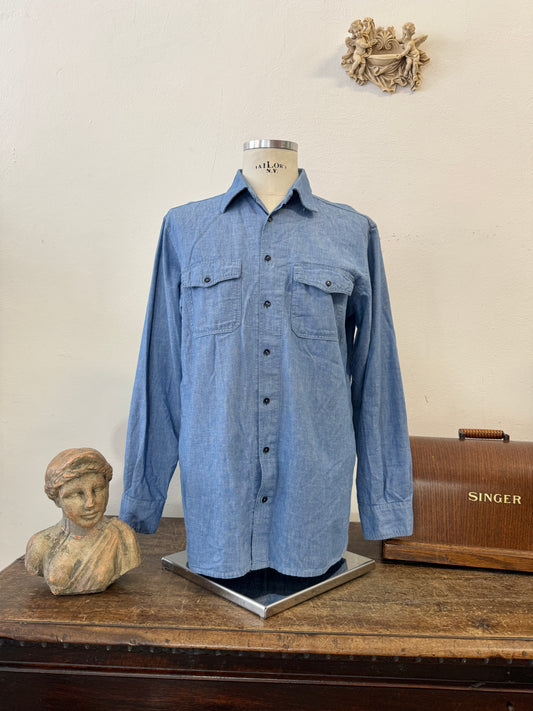 Vintage 90’s Italian Navy Shirt “L”
