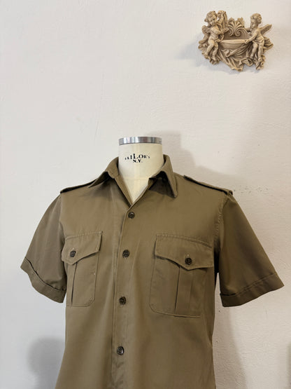 Vintage 80’s Italian Army Shirt “S/M”