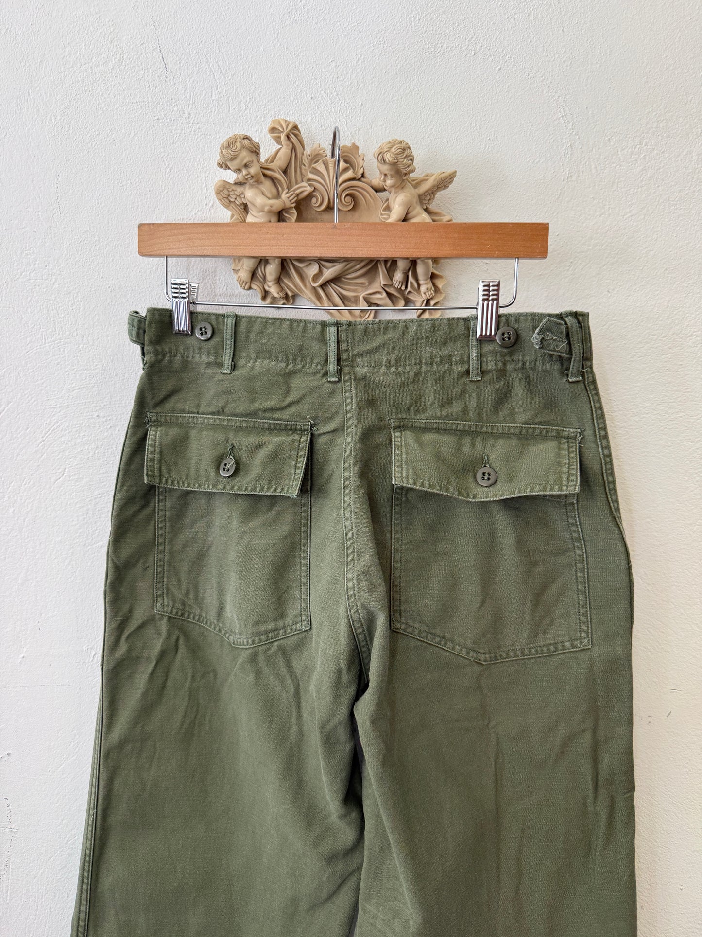 Vintage Og 107 Us Army Fatigue Pants “W29”