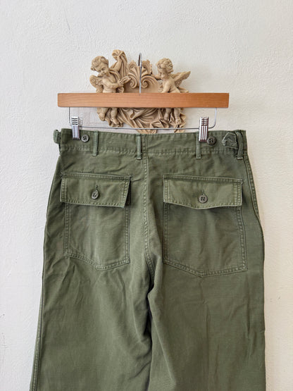 Vintage Og 107 Us Army Fatigue Pants “W29”