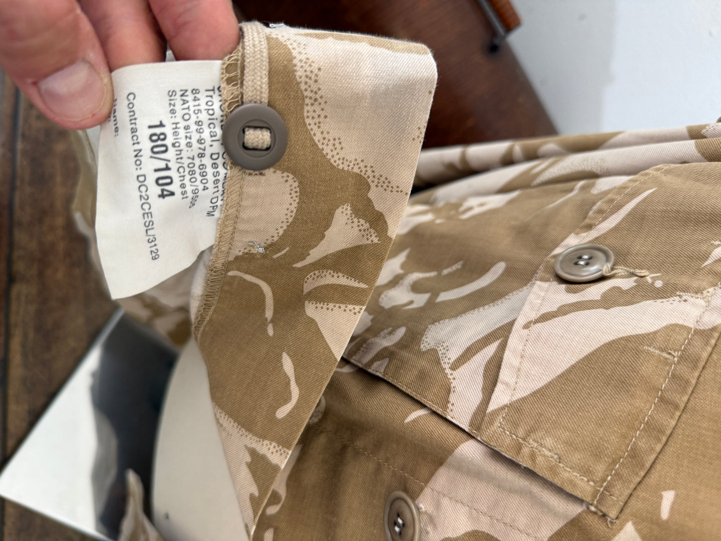 Vintage British Army Dpm Jacket “L/XL”