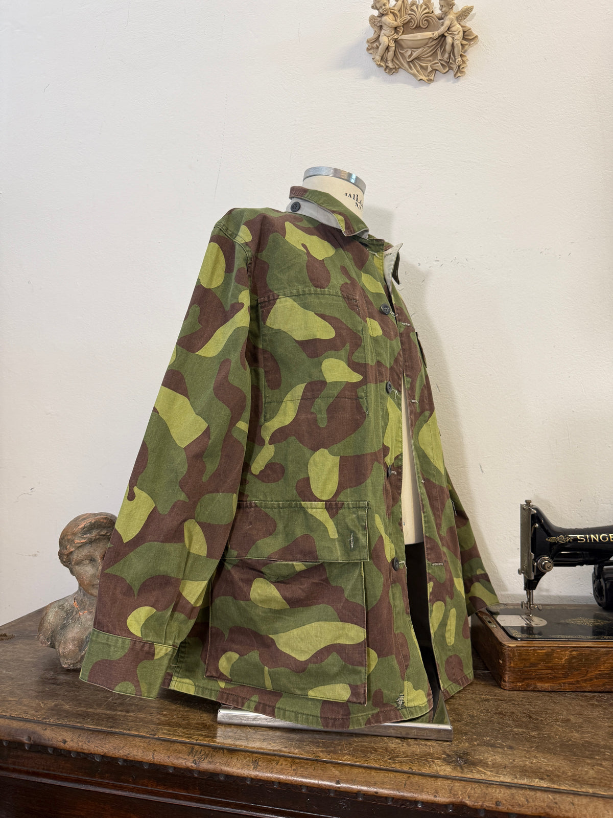 Vintage 60’s Rare Finnish Camo Jacket “L/XL”