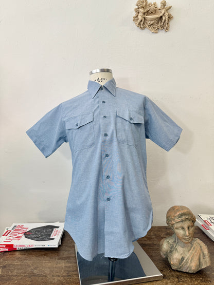 Deadstock 80’s Seafarer Shirt Made in Usa “M”