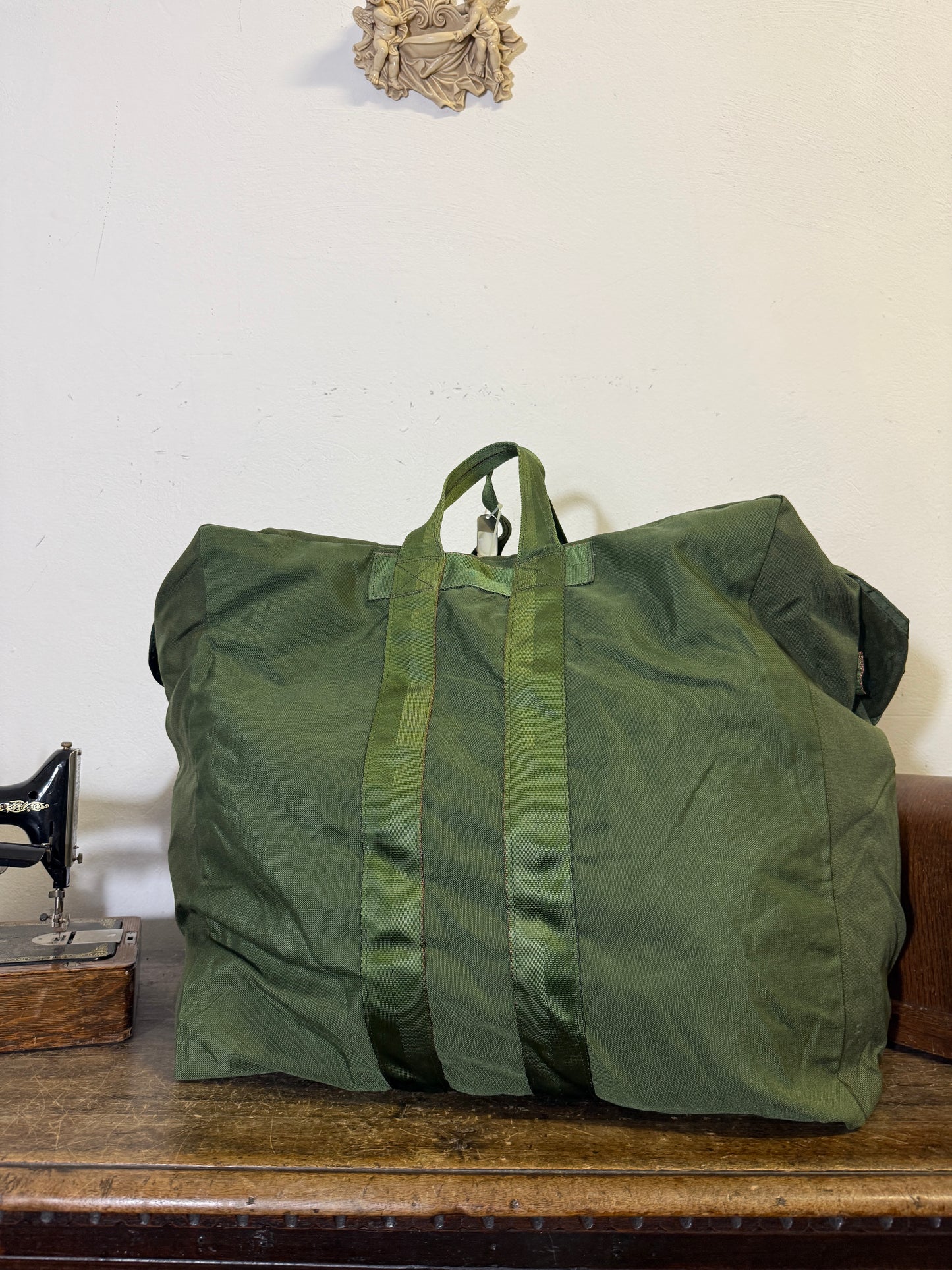 Vintage Nylon Us Flyers Kit Bag