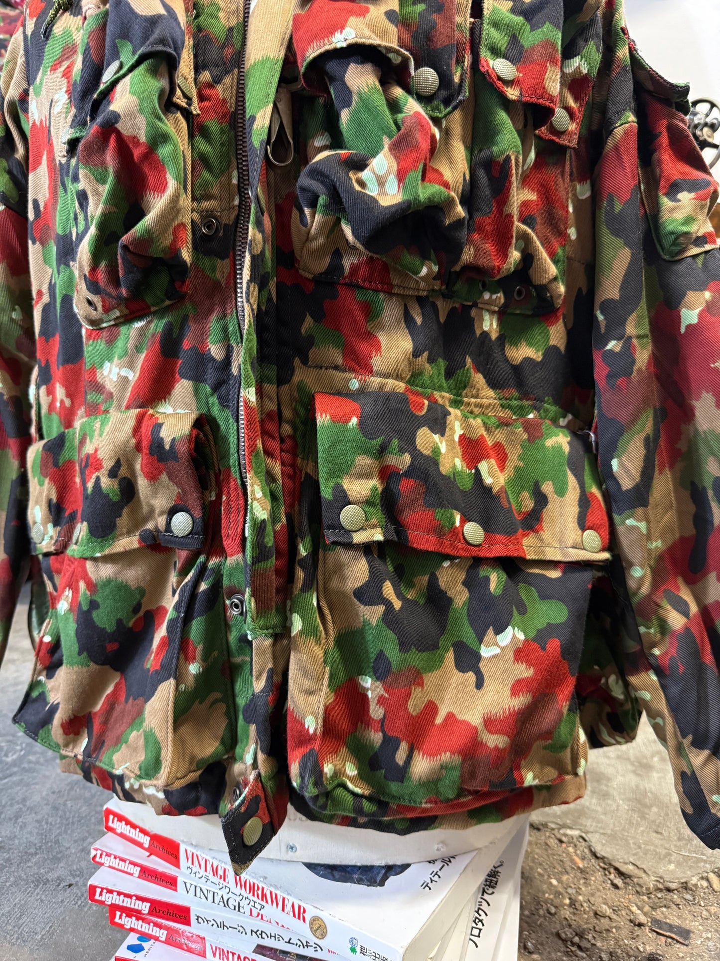 Vintage Swiss Army Camo Jacket M70 “M/L”