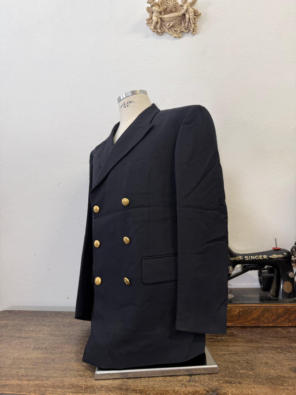 Vintage 90s Guardia di Finanza Double-Breasted Jacket “L”