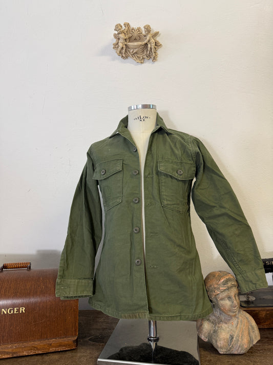 Vintage Og 107 Us Army Shirt “XS”