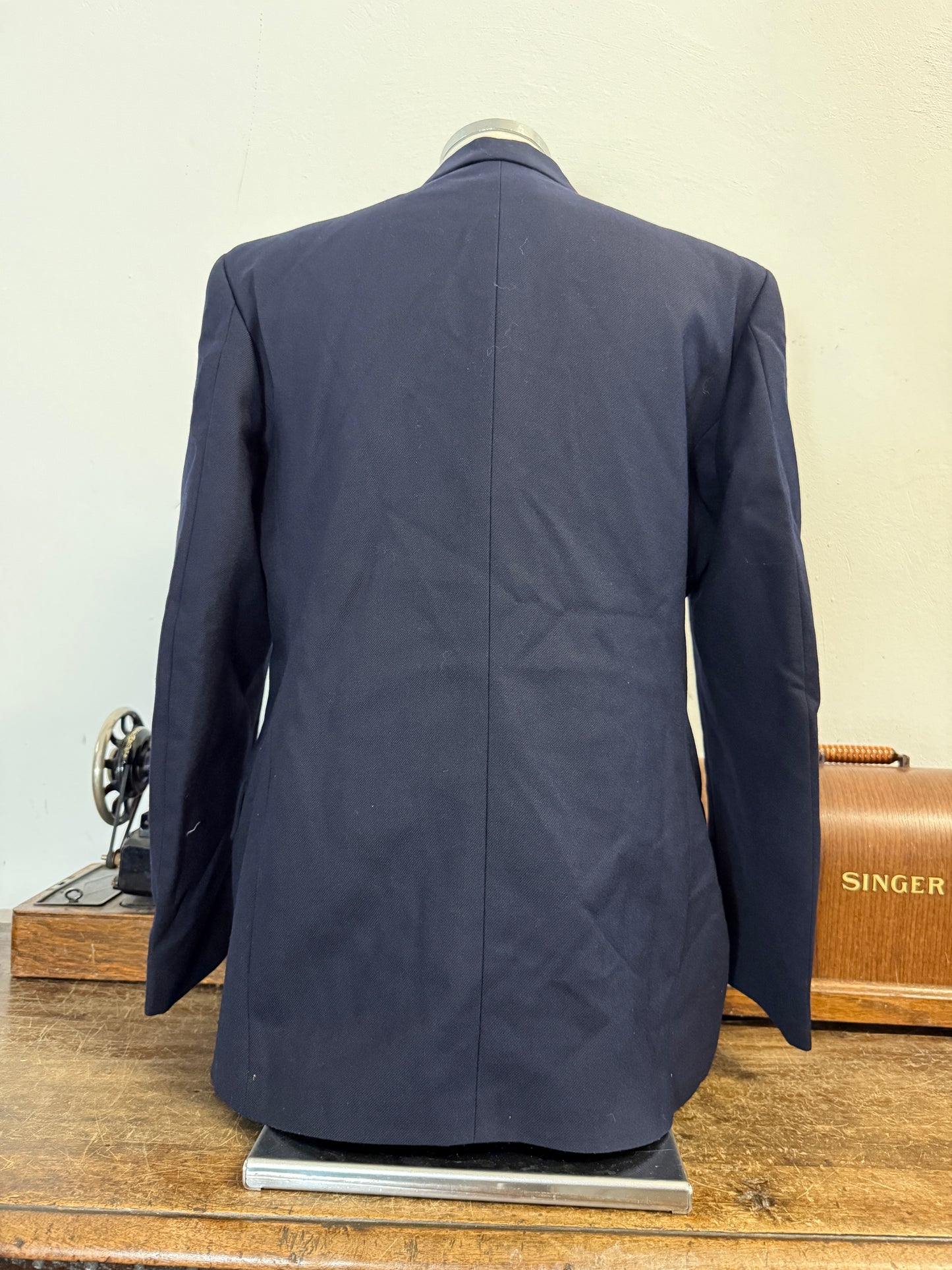 Vintage 00’s Italian Navy Double Breasted Jacket “L/XL”