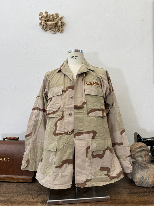 Vintage BDU Camo Jacket Ripstop US Army – L/XL
