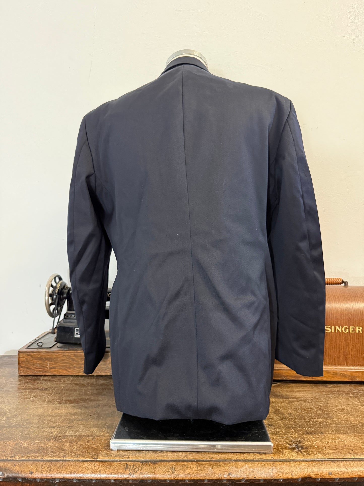 Vintage 00’s Italian Navy Double Breasted Jacket “L/XL”