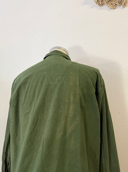 Vintage 80’s Swedish Army Shirt “M/L”