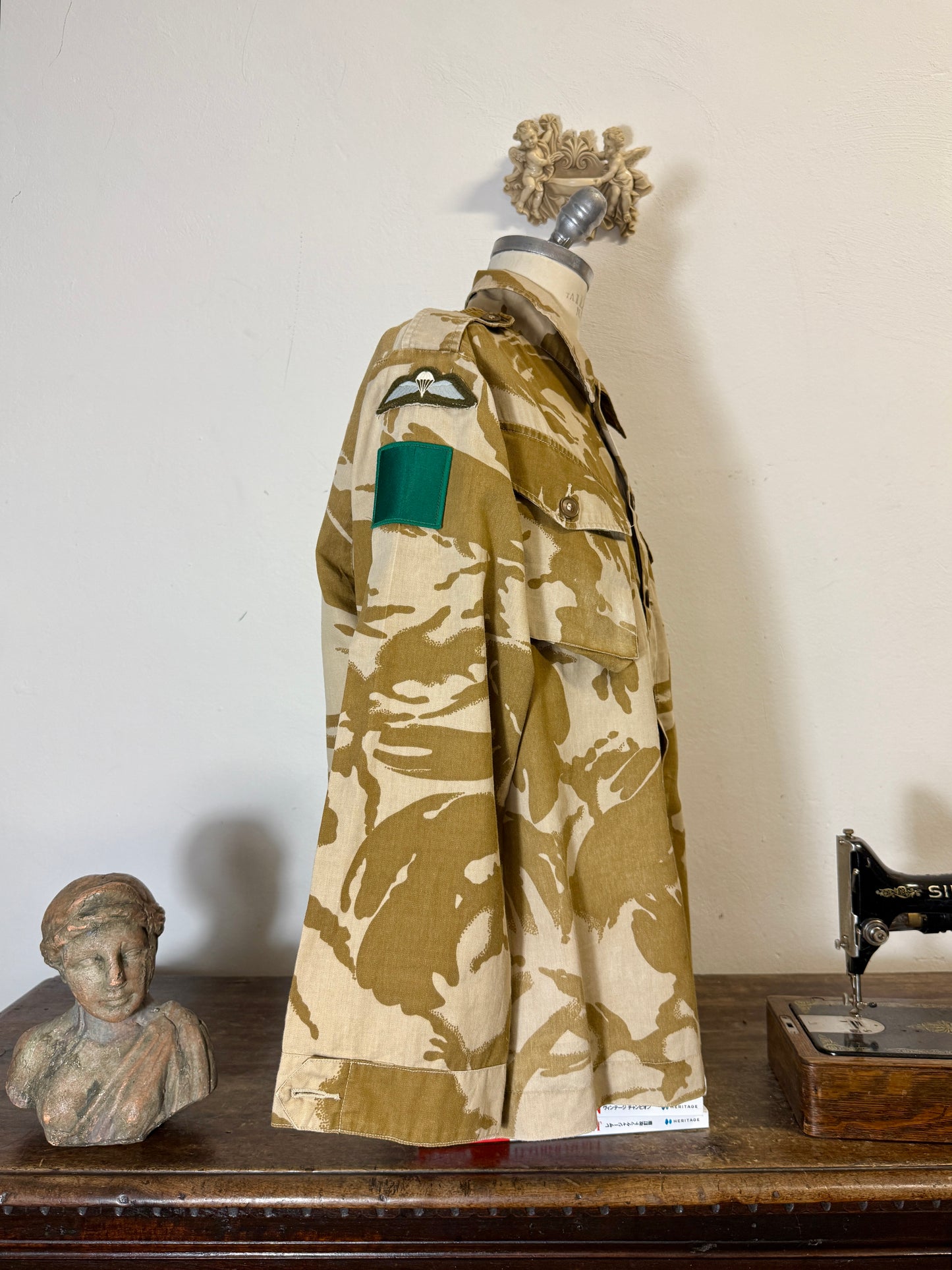 Vintage British Army Camo Jacket “L”