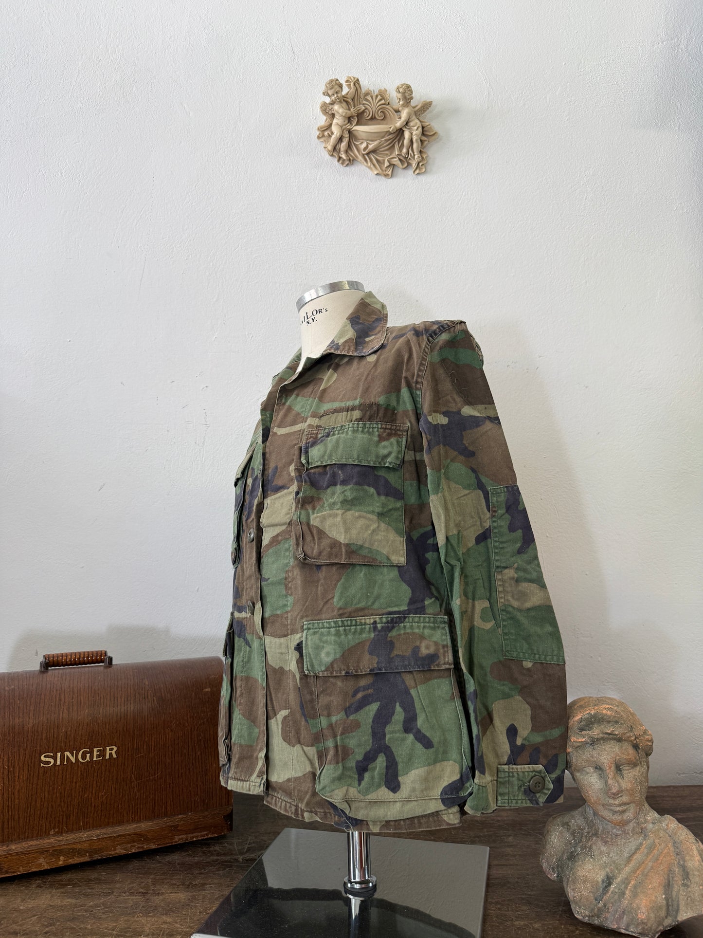 Vintage Woodland Us Army Jacket “S”