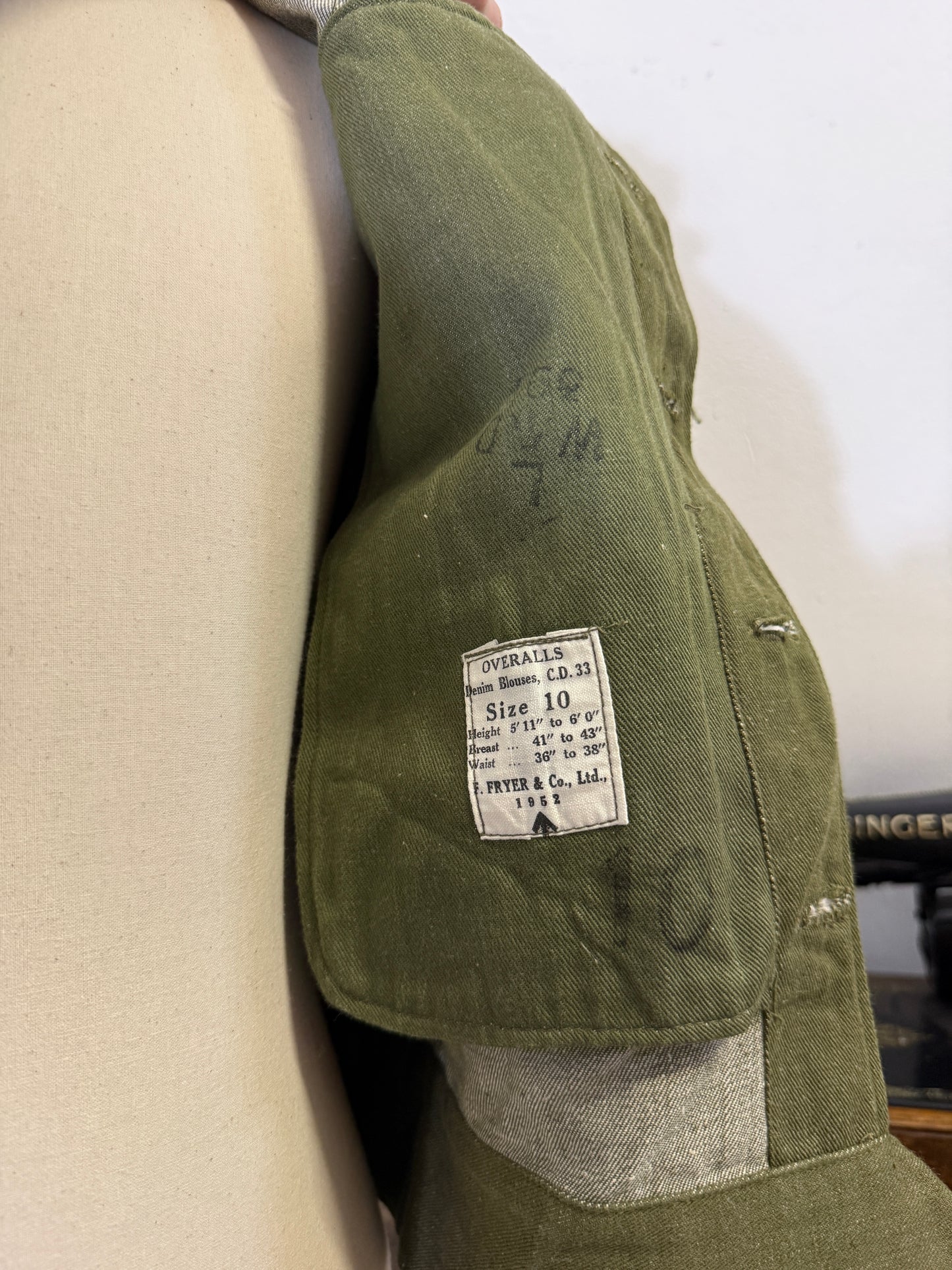 Vintage 50’s British Army Jacket “M”