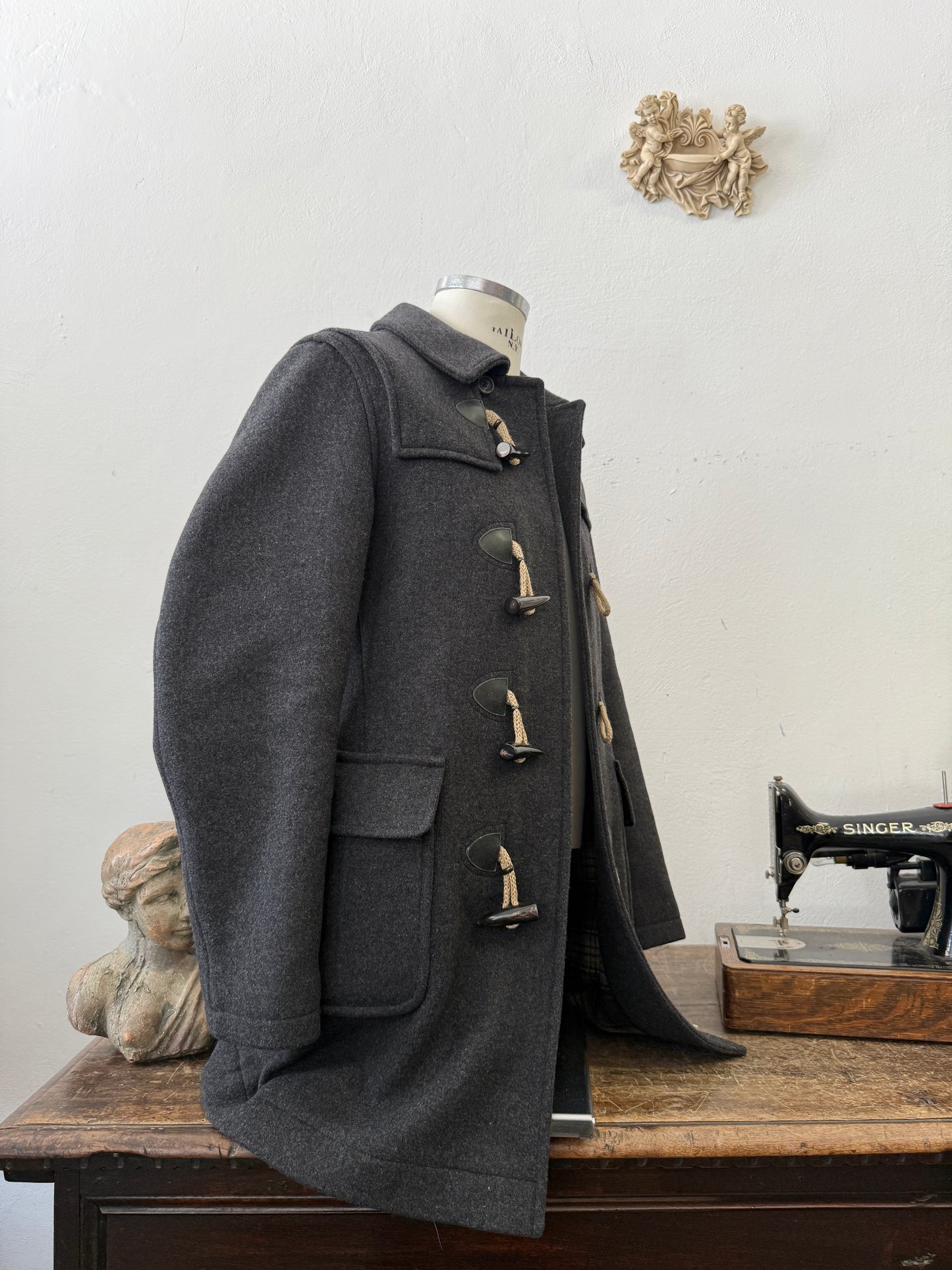 Vintage Wool Coat Made in Italy “M”