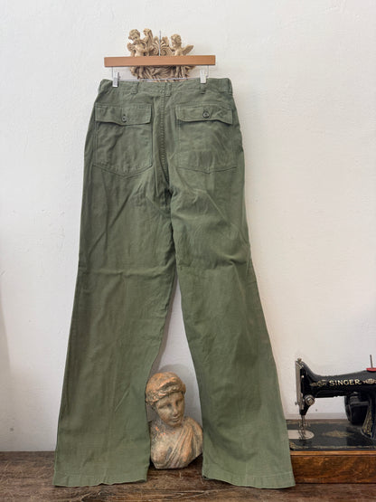 Vintage Og 107 Us Army Fatigue Pants “W33”