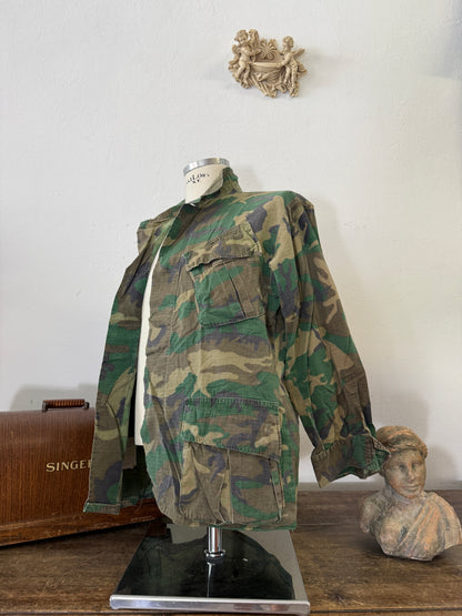 Vintage Jungle Jacket ERDL Us Army “M”