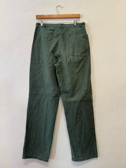 Vintage Swedish Army Fatigue Pants “W31”