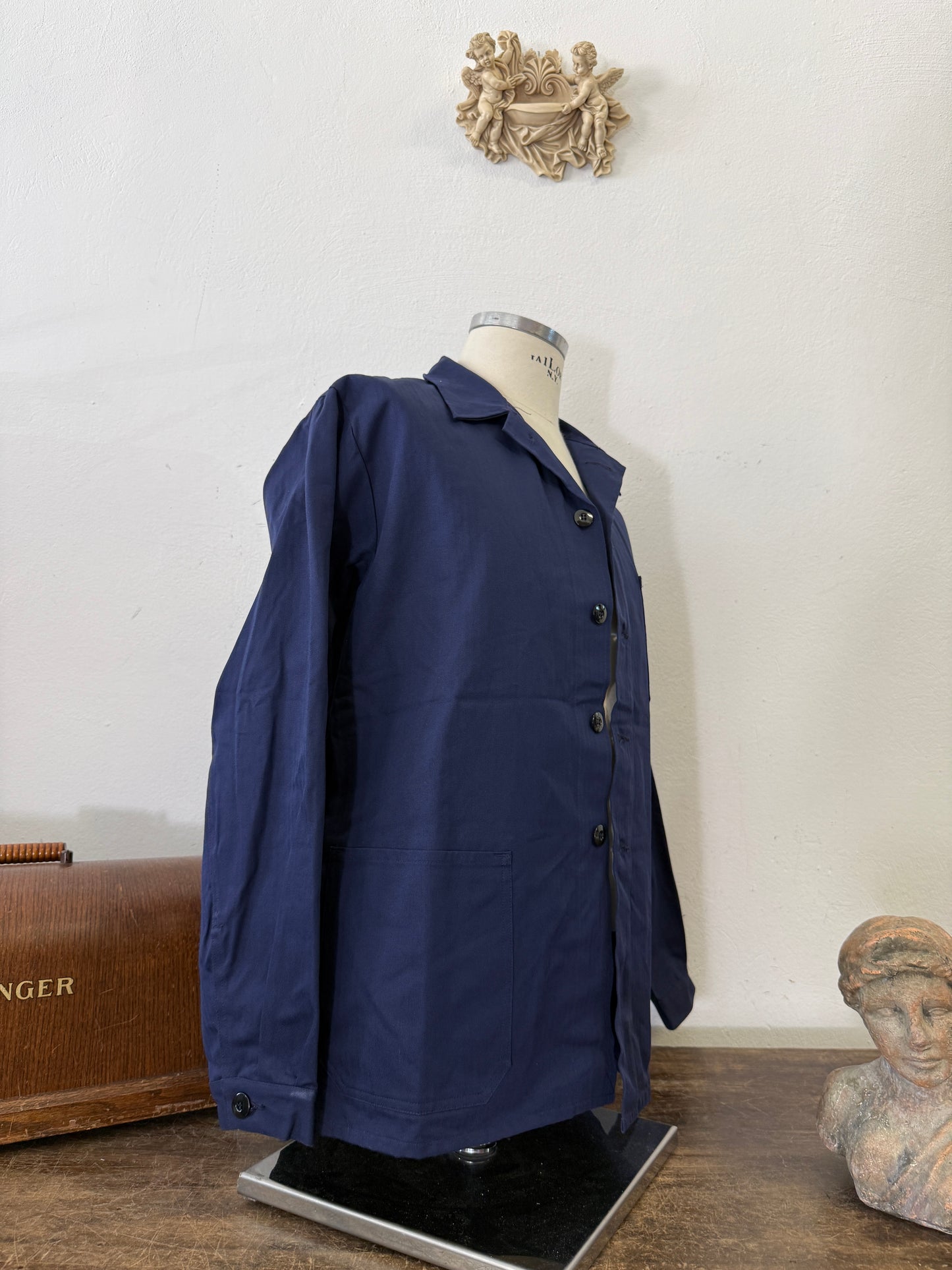Vintage 90’s German Army Work Jacket HBT “L”