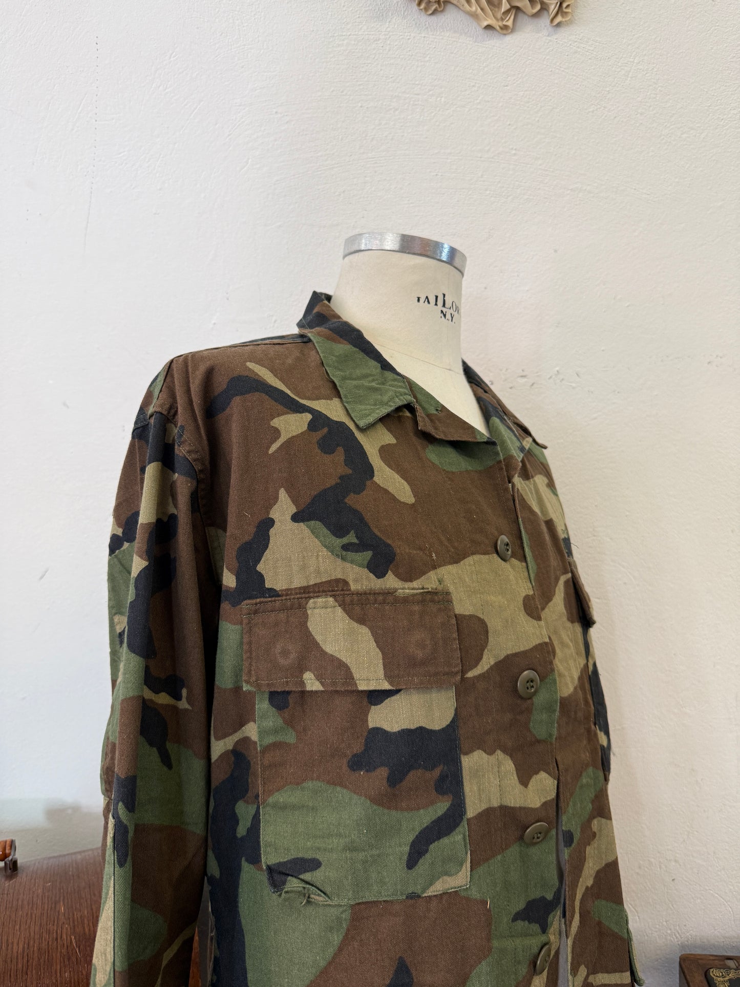 Vintage Woodland Us Army Jacket “L”