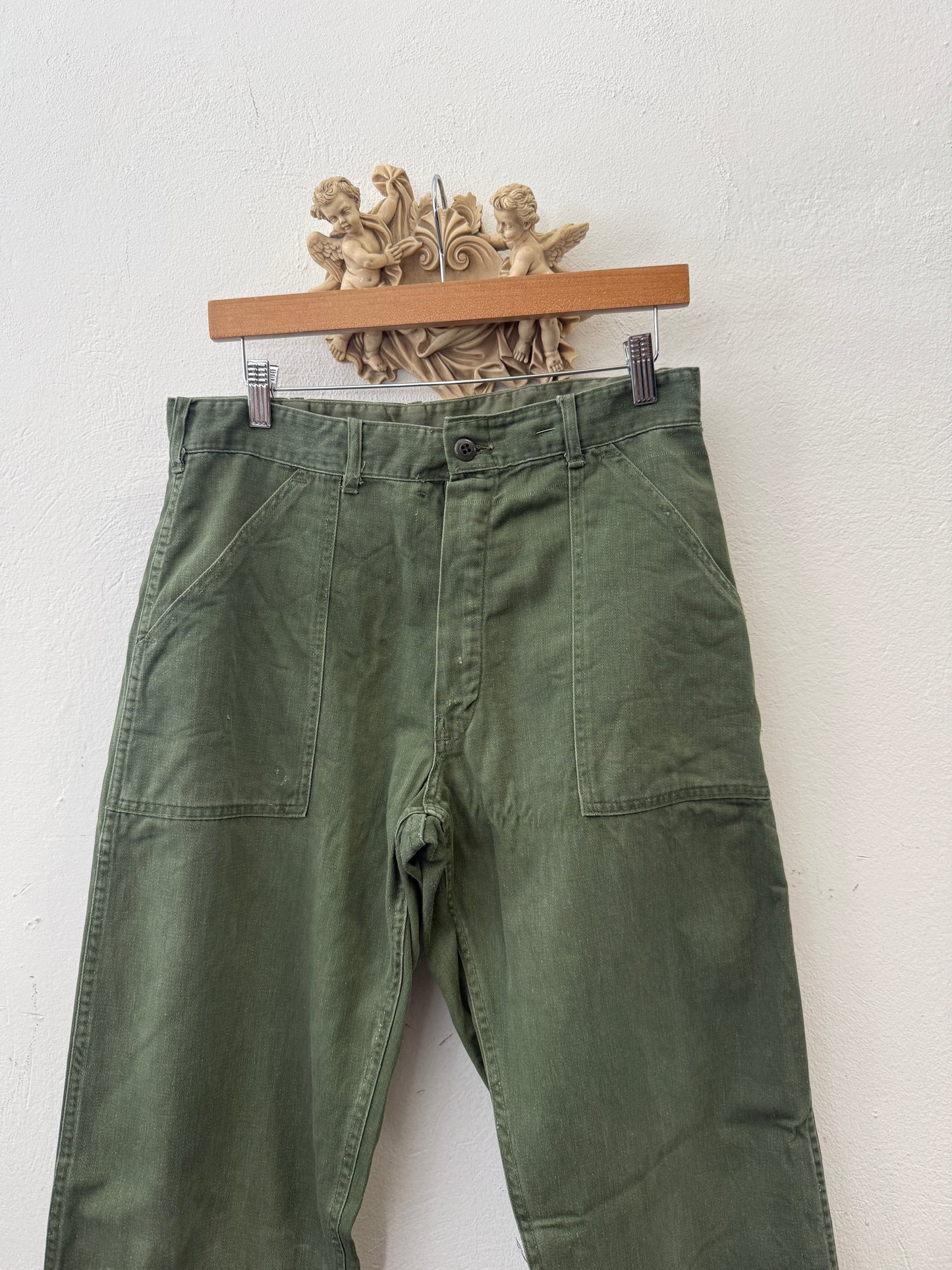 Vintage Og 107 Us Army Fatigue Pants “W30”