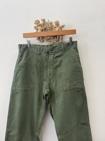 Vintage Og 107 Us Army Fatigue Pants “W30”