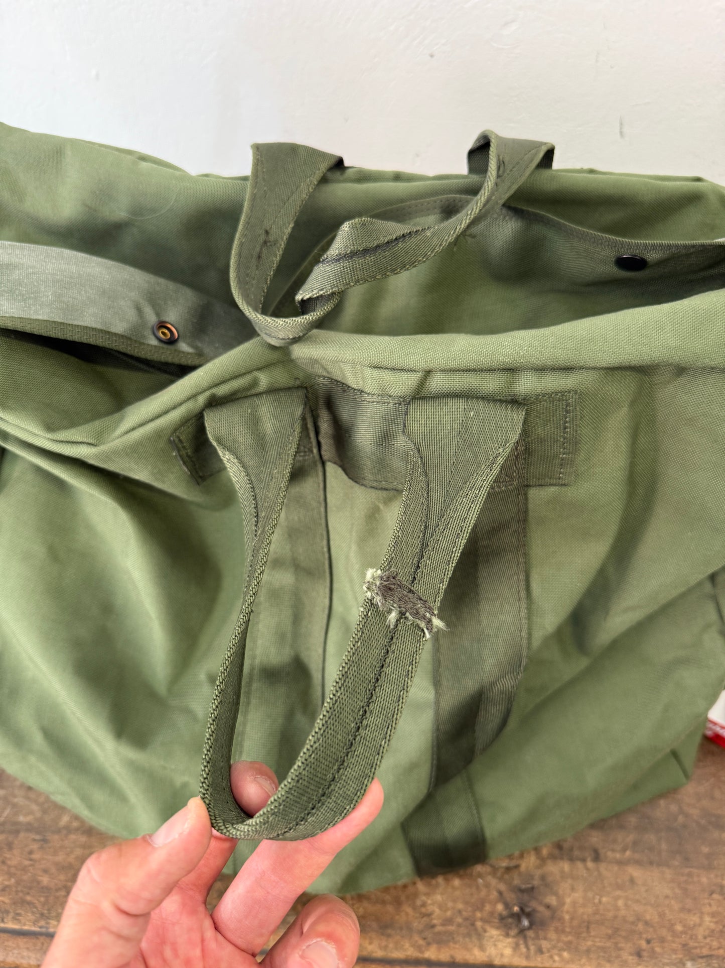 Vintage Nylon Us Flyers Kit Bag