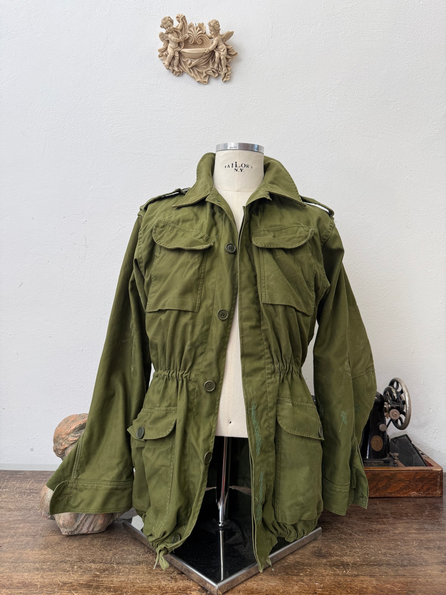 Vintage Danish Army Jacket “L/XL”